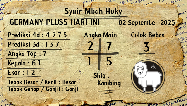 Prediksi Germany Plus5