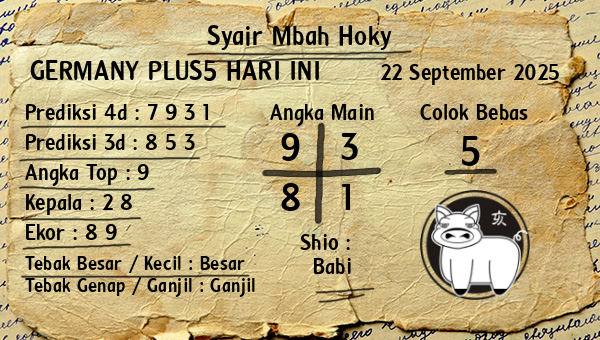 Prediksi Germany Plus5