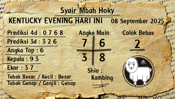 Prediksi Kentucky Evening