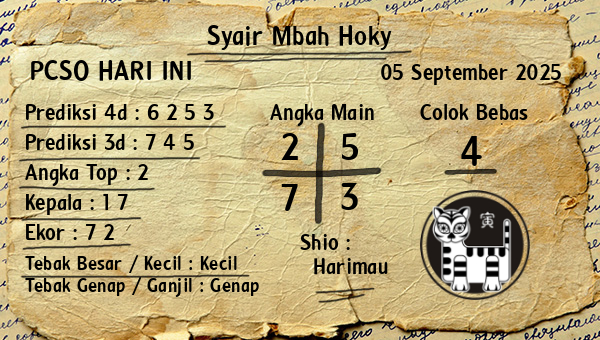 Prediksi Pcso