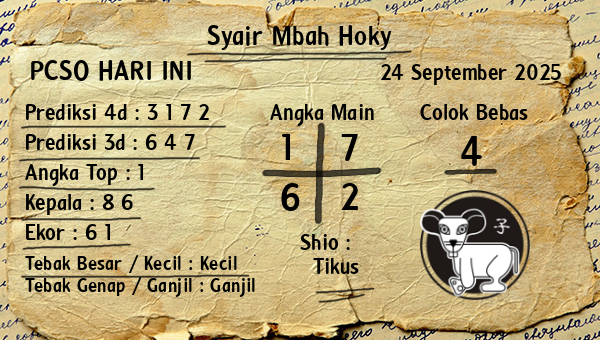 Prediksi Pcso
