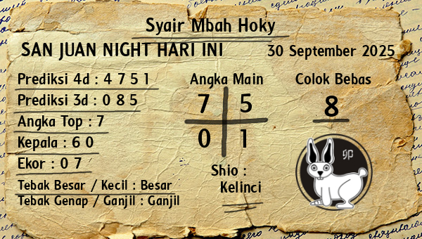 Prediksi San Juan Night