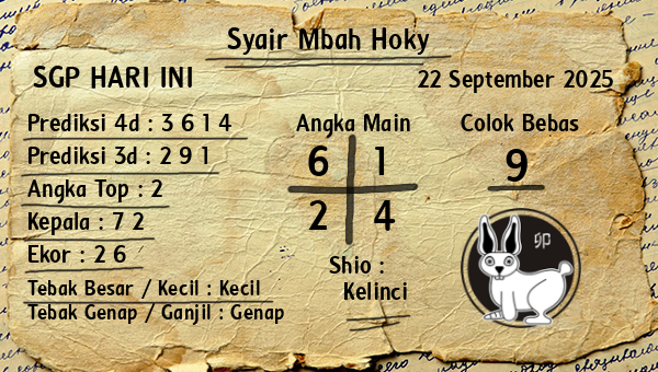 Prediksi SGP