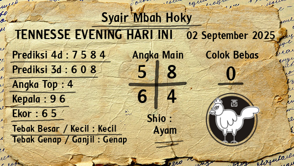 Prediksi Tennesse Evening