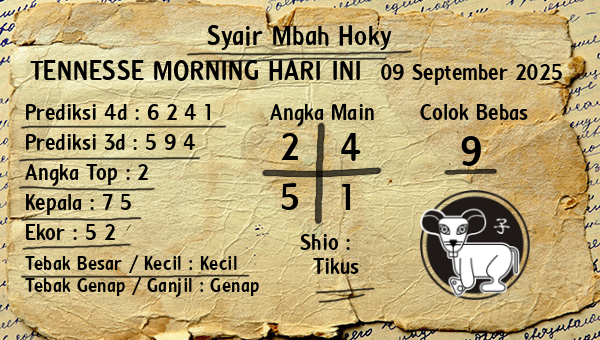 Prediksi Tennesse Morning