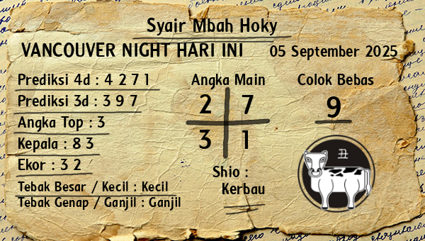 Prediksi Vancouver Night