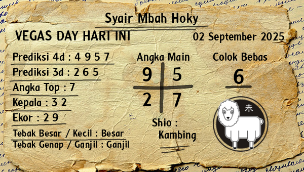 Prediksi Vegas Day