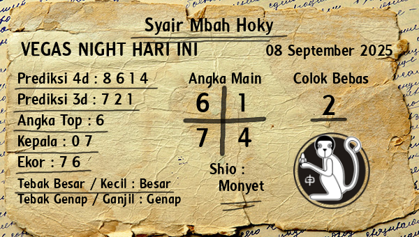 Prediksi Vegas Night