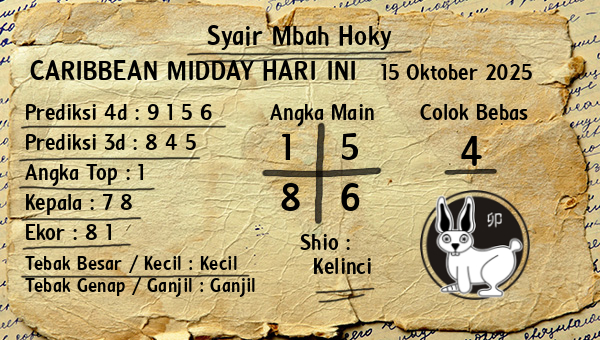 Prediksi Caribbean Midday