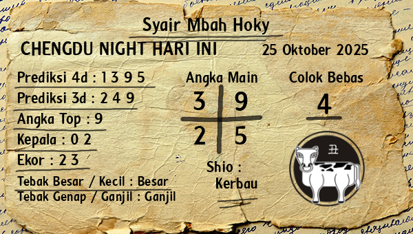 Prediksi Chengdu Night