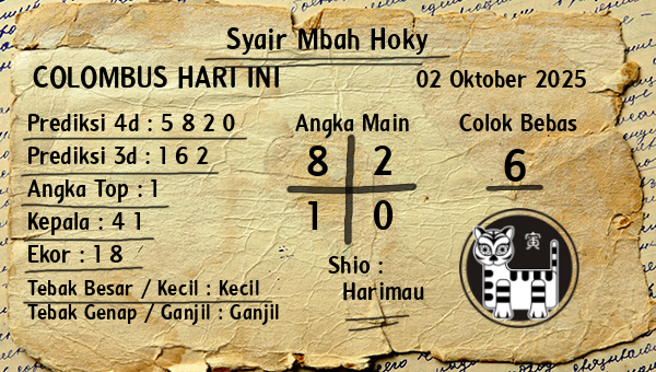 Prediksi Colombus