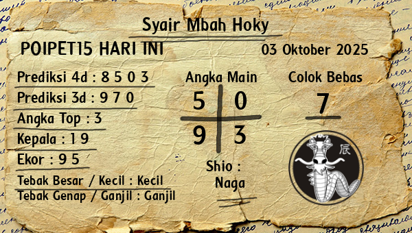 Prediksi Poipet15