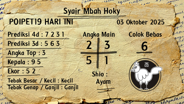 Prediksi Poipet19