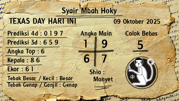 Prediksi Texas Day