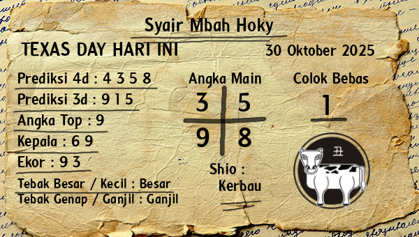 Prediksi Texas Day