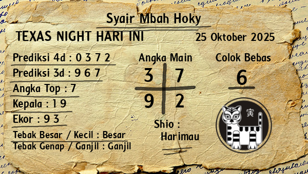 Prediksi Texas Night