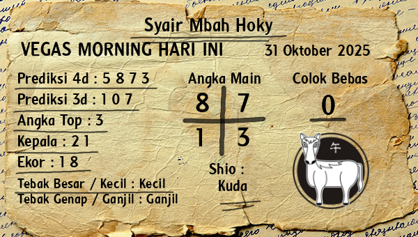 Prediksi Vegas Morning