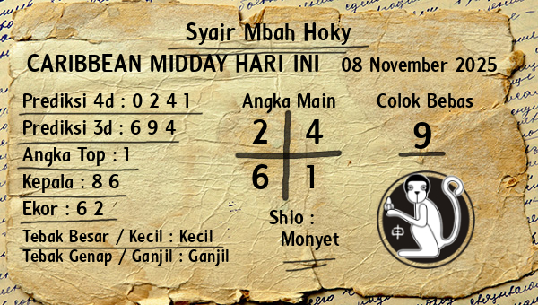 Prediksi Caribbean Midday