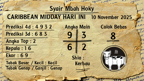 Prediksi Caribbean Midday