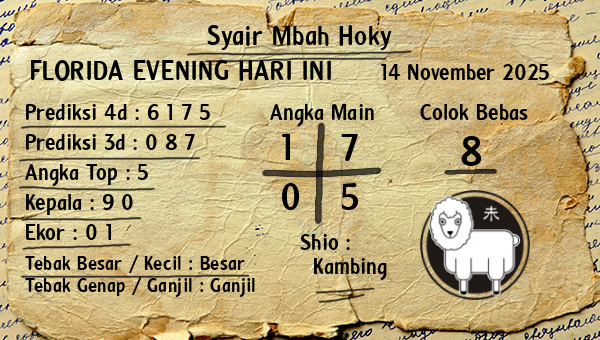 Prediksi Florida Evening