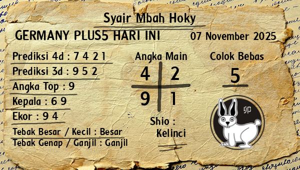 Prediksi Germany Plus5