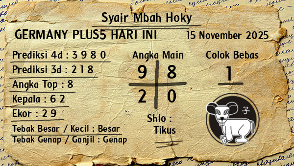 Prediksi Germany Plus5