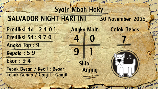 Prediksi Salvador Night