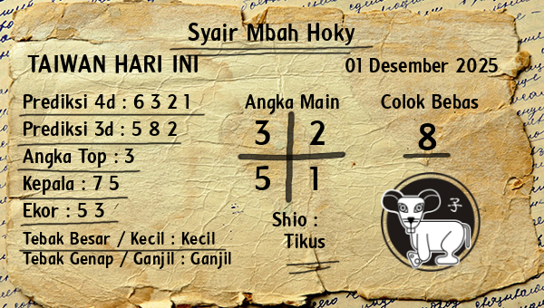 Prediksi Taiwan