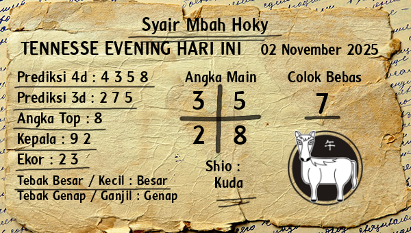 Prediksi Tennesse Evening