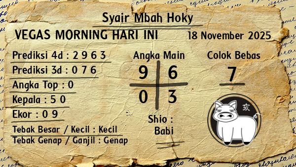 Prediksi Vegas Morning