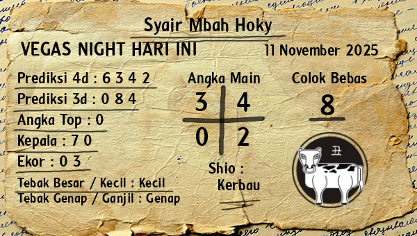 Prediksi Vegas Night