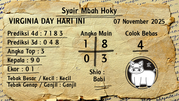 Prediksi Virginia Day