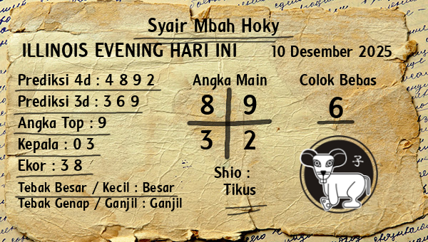 Prediksi Illinois Evening