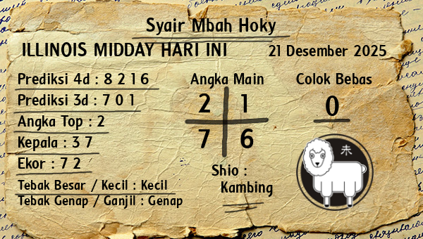 Prediksi Illinois Midday