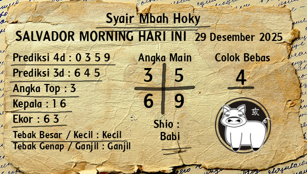 Prediksi Salvador Morning