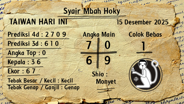 Prediksi Taiwan