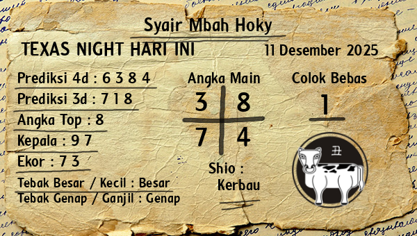 Prediksi Texas Night