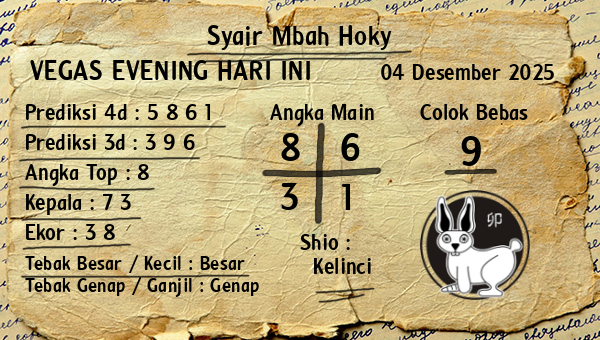 Prediksi Vegas Evening