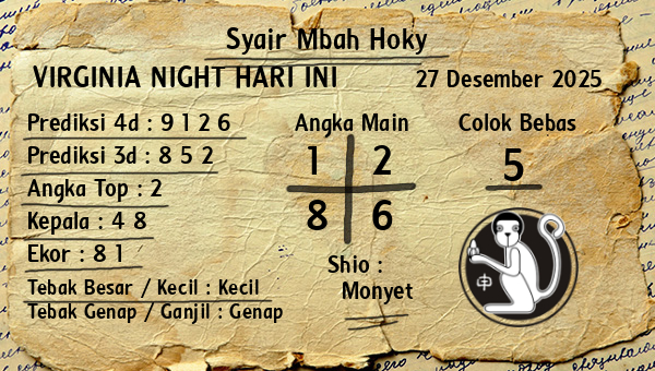 Prediksi Virginia Night