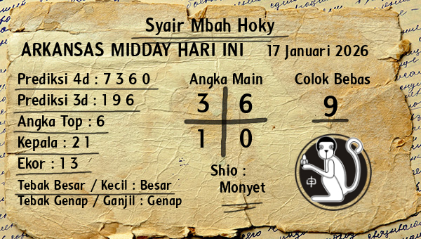 Prediksi Arkansas Midday