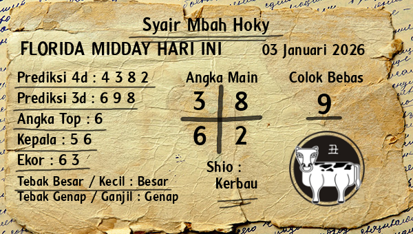 Prediksi Florida Midday