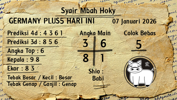 Prediksi Germany Plus5