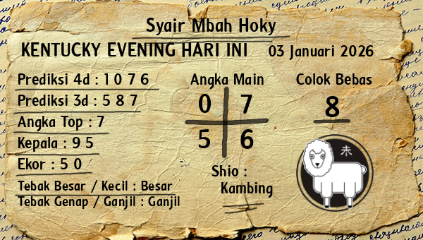 Prediksi Kentucky Evening