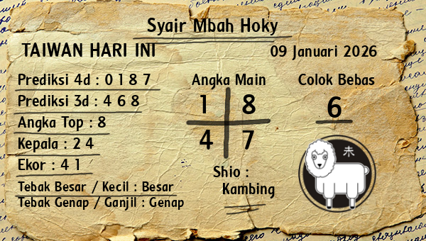 Prediksi Taiwan