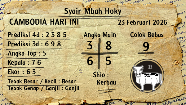 Prediksi Cambodia