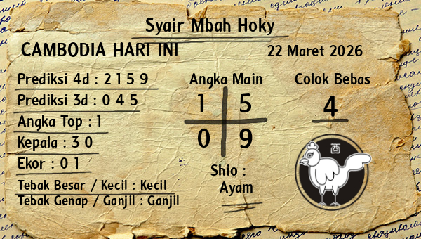 Prediksi Cambodia