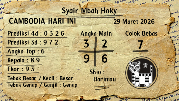 Prediksi Cambodia