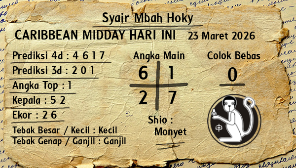 Prediksi Caribbean Midday