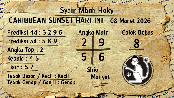 Prediksi Caribbean Sunset