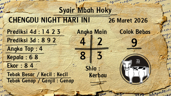 Prediksi Chengdu Night